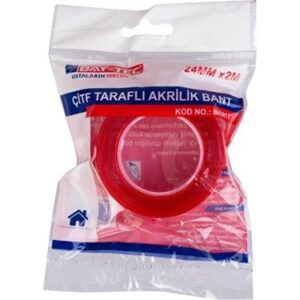 Bay Tec Silikon Bant Çift Taraflı 24MMX2MT MK0813 3520